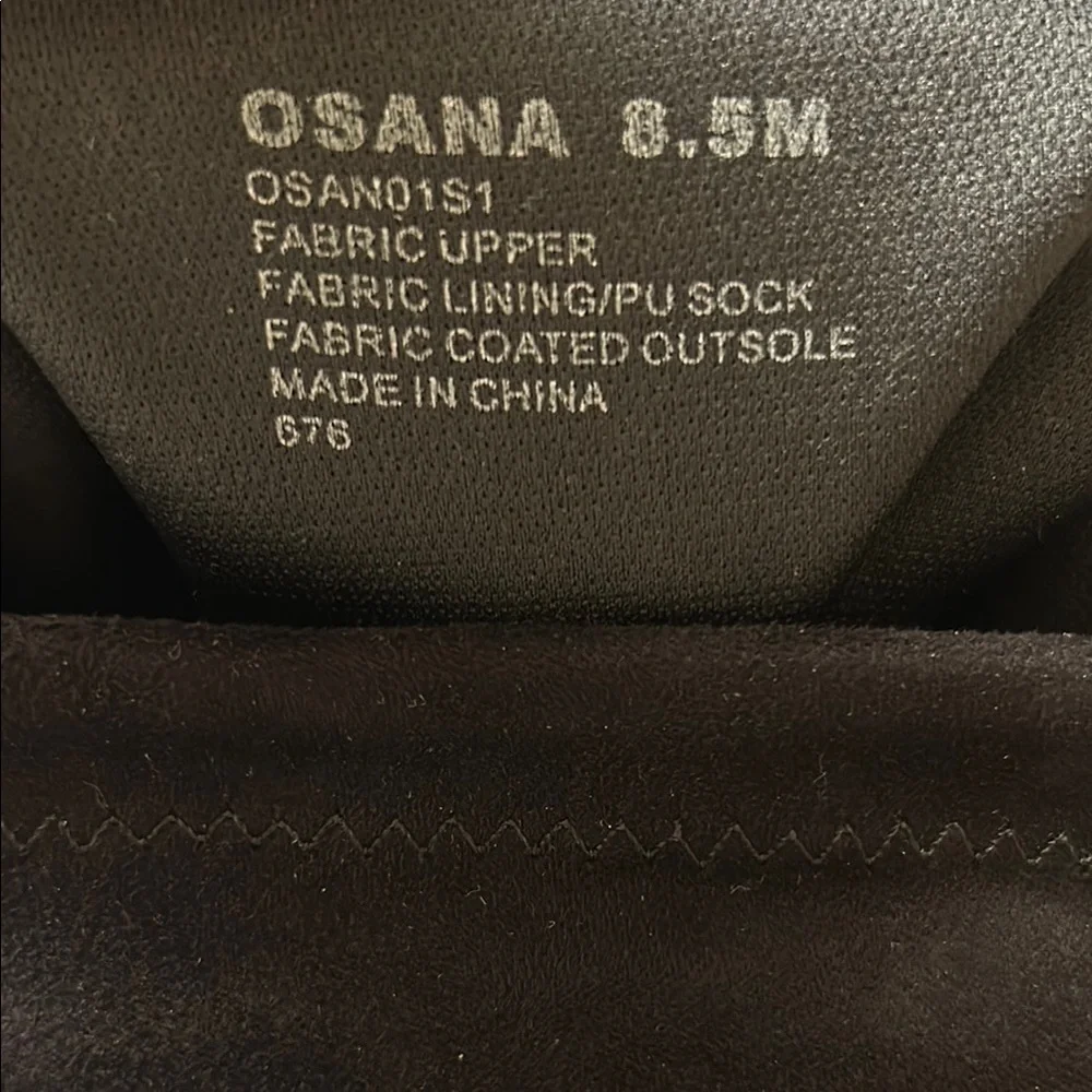 Size 8.5 | Osana | Over-The-Knee Black Heeled Boots | Chic & Sleek Silhouette